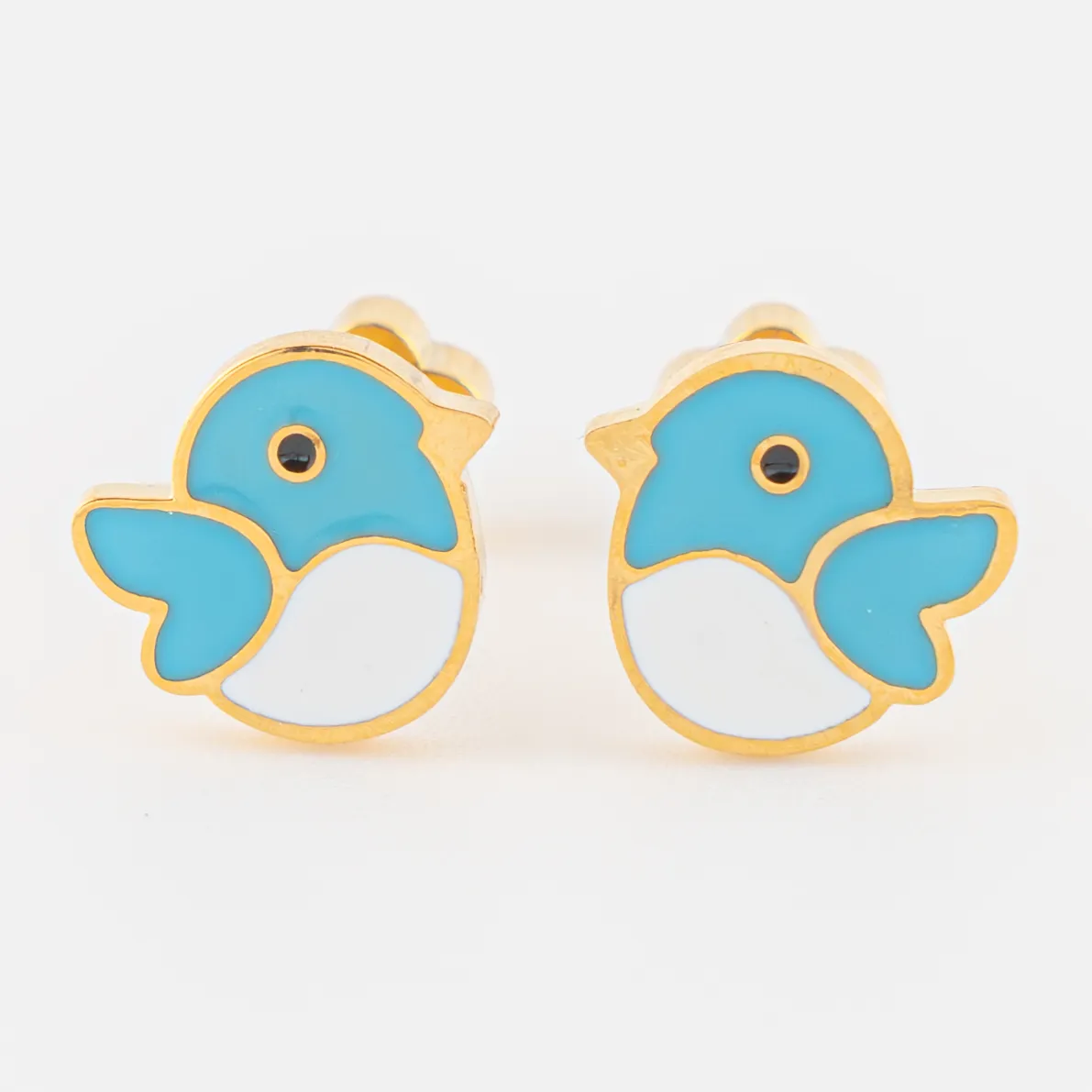 Blue Bird Studs - with 9mm (Longer) Posts - Image 3