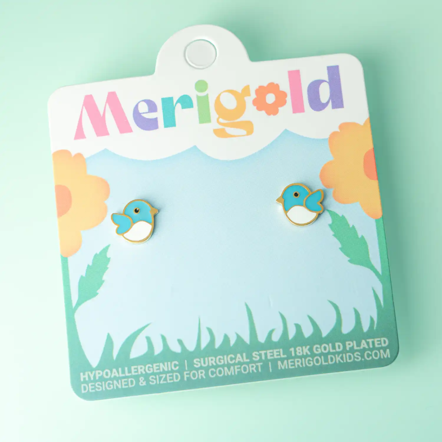 Blue Bird Studs - with 9mm (Longer) Posts - Image 4