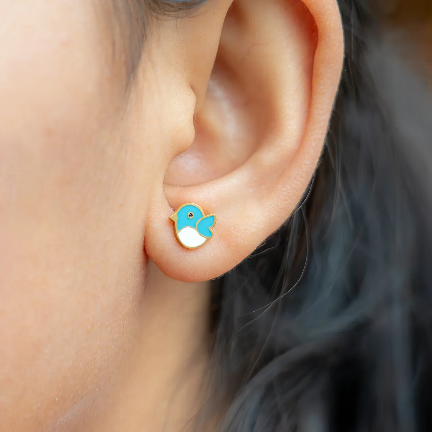 Blue Bird Studs - with 9mm (Longer) Posts - Image 6