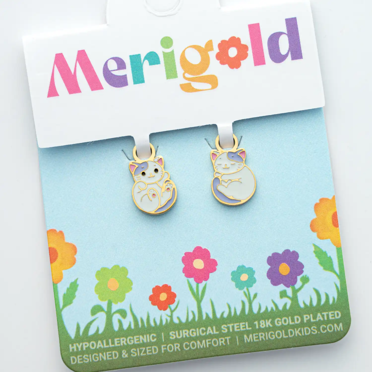 Cat Kitten Hoop Charms - Image 3