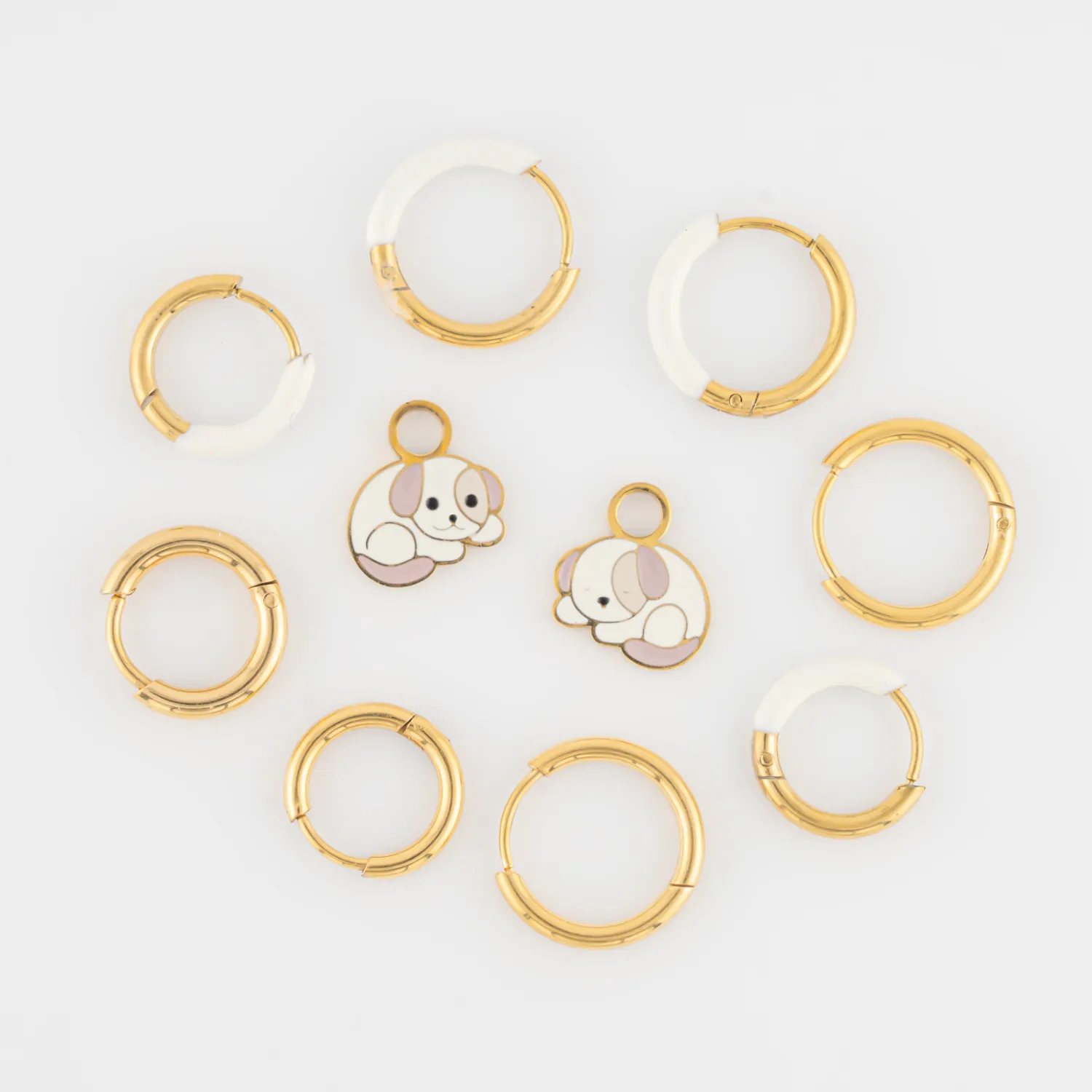 Puppy Dog Hoop Charms - Image 4